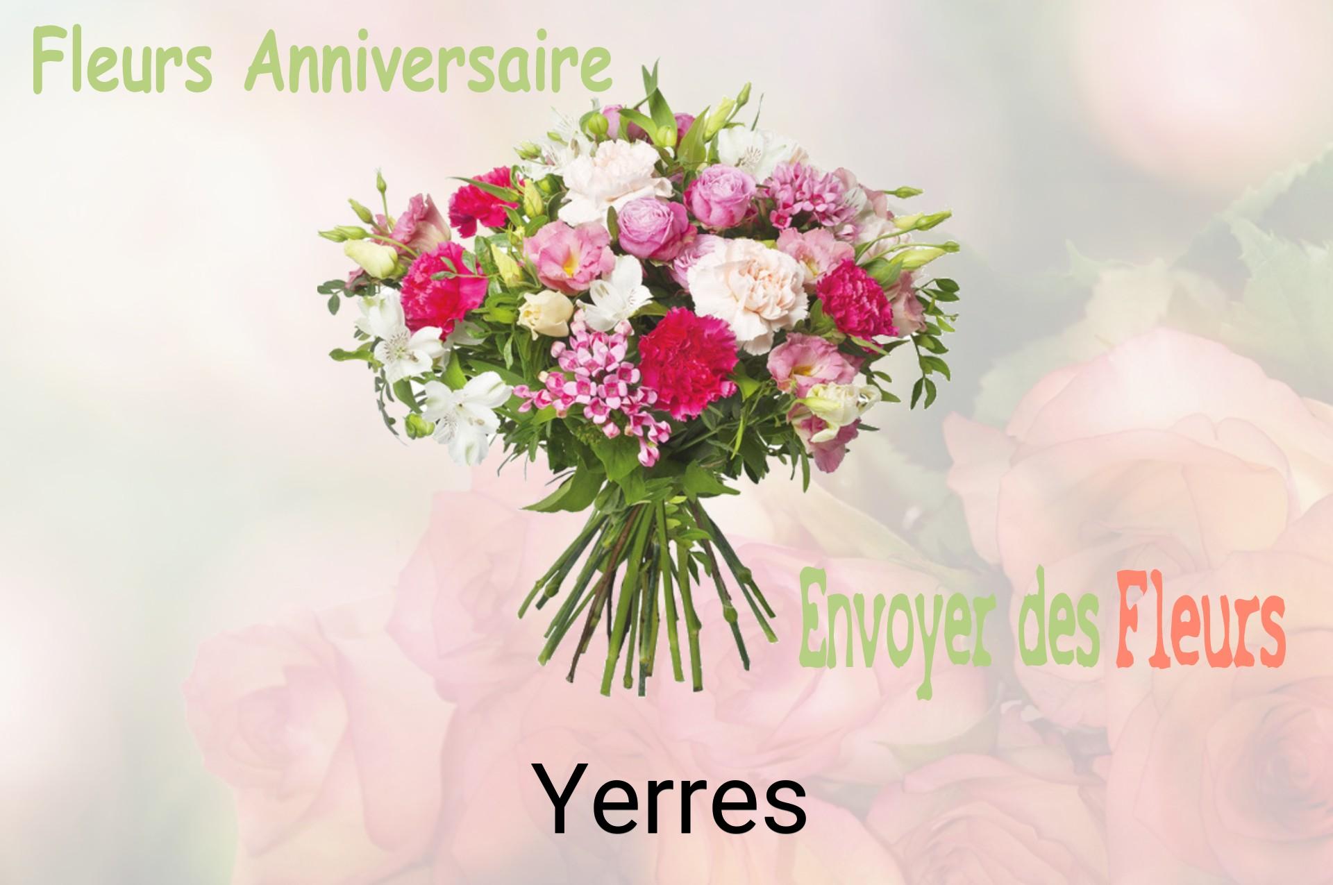Bouquet de fleurs d’anniversaire livré à Yerres